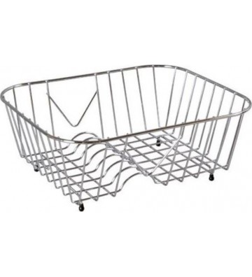 Stainless steel basket for sink Sanitec No5 (43x37)