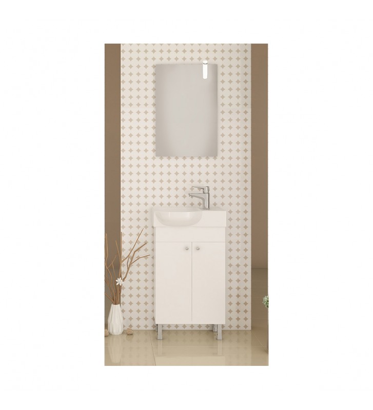 Bathroom Furniture Drop Litos 45 SG White