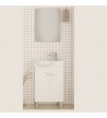 Bathroom Furniture Drop Litos 45 SG White