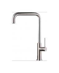 Heat-absorbing Sink Faucet with High Rotatable Eurorama Inox