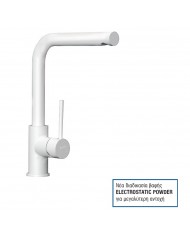 Countertop Sink Faucet Tall Rouxoyni B.T.L Modea Line White Matt (00-02080/W)