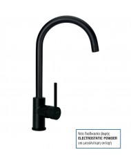 Countertop Sink Faucet Tall Modea Line Rouxuni BTU Black Matt (00-02090/B)