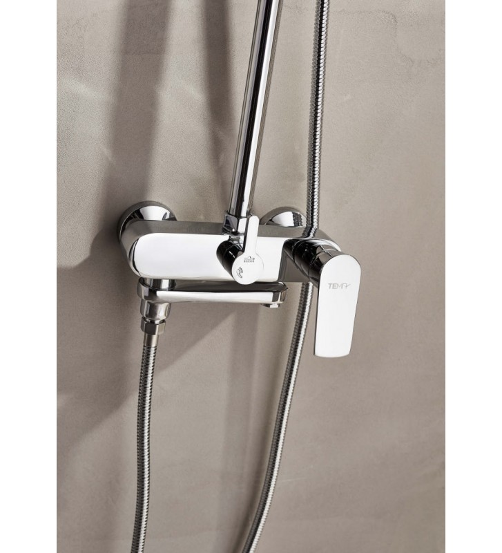 Shower Column Expandable with Battery Tema Roma Chrome 53252
