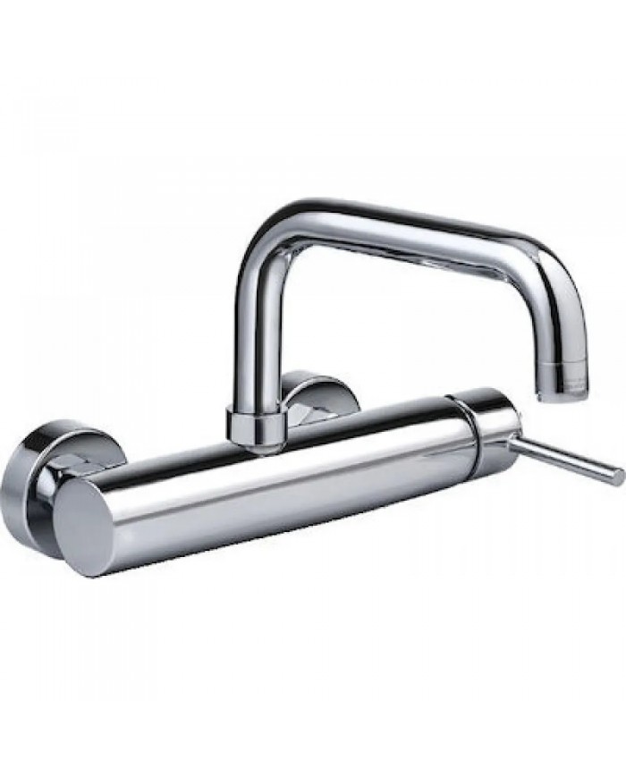 Modea Line Wall Mounted Kitchen Faucet Rouxuni BTP Chrome (00-02010)