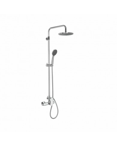 Shower Column with Faucet Modea Optima Height Adjustable Chrome (00-02956)