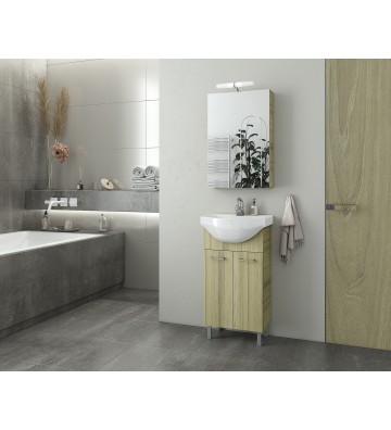 Bathroom Furniture Drop RITMO 45 White