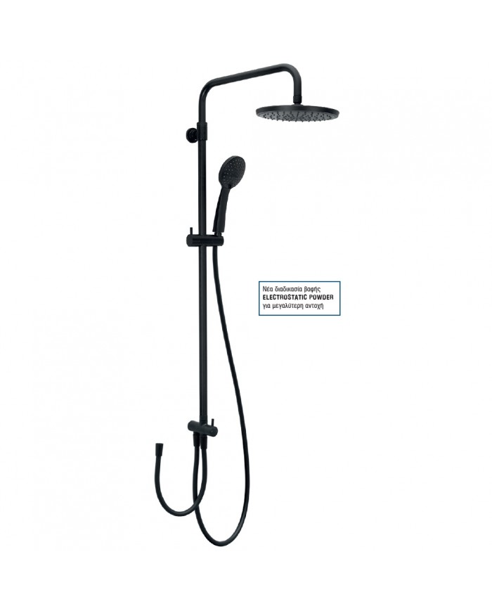 Shower Column Modea Grenada Height Adjustable Black (00-02950/B)
