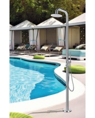 Shower column thermomixing Indoor/Outdoor Inox Lea Mix Icos Floors Height: 230 cm. (LEAMIX)