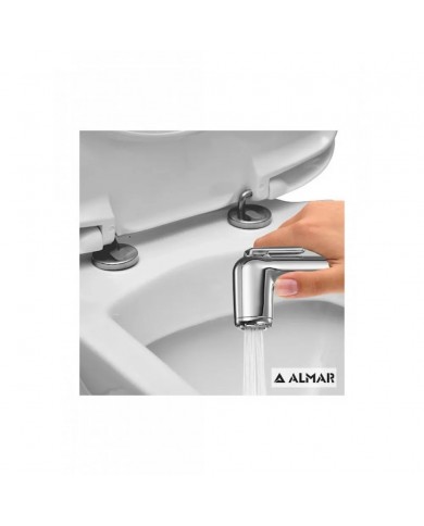 Built-in Bidet System Almar Flush 1 Without Mixing & Sanitary Shower 1 Hole Inox (E136004-110)