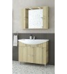 Bathroom Furniture Drop Ritmo 95 Stand, Washbasin, Mirror