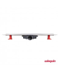 Σιφώνι Δαπέδου Κανάλι Ντουζ 70cm Με αναστρεφόμενη σχάρα Inox Wirquin Venisio Slim (VS700)