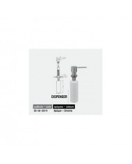Sanitec Dispenser Κουζίνας Μεταλλικό Chrome 300ml (00-02-00114)