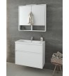 Bathroom Furniture Drop Instinct 80 Hanging Furniture Stand, Washbasin, Mirror
