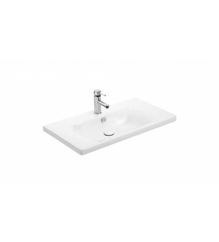 Bathroom Furniture Drop Instinct 80 Hanging Furniture Stand, Washbasin, Mirror