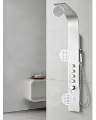 Eclipse Satin Silver Aluminum Shower Column (Stav - Eclipse Silver)