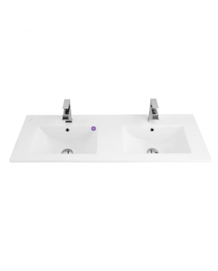 Washbasin for Bathroom Furniture with 2 Creavit Slim 121cm Sinks (SU0121)
