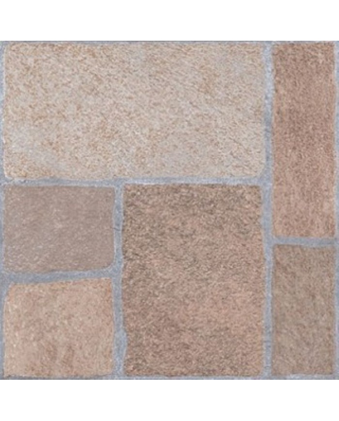 Tile Rock Stone Collection Dallas Beige Matt Embossed First Grade Porcelain - Granite (33.3 x 33.3 cm)