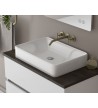 Έπιπλο Μπάνιου Drop Instinct 100 White Top Κρεμαστή Βάση επίπλου, Νιπτήρας, Καθρέφτης