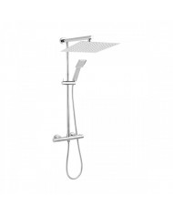Shower Column With Thermostatic Shower Mixer Ferro Trevi Square (NP75SQ-TRV7U)
