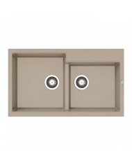 Sink Pyramis Pyragranite Inset Ithaka 1 3/4B (86x50)