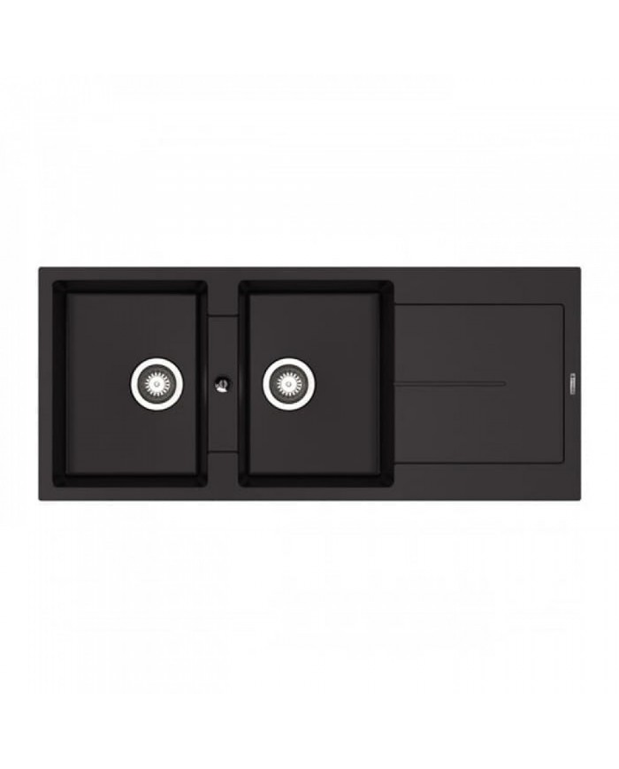 Νεροχύτης Pyramis Pyragranite Ένθετος Ithaka 2 B 1D (116x50)