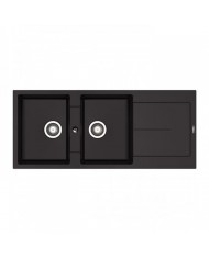 Sink Pyramis Pyragranite Inset Ithaka 2 B 1D (116x50)