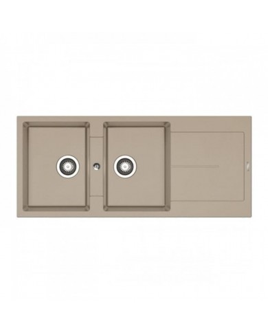 Νεροχύτης Pyramis Pyragranite Ένθετος Ithaka 2 B 1D (116x50)