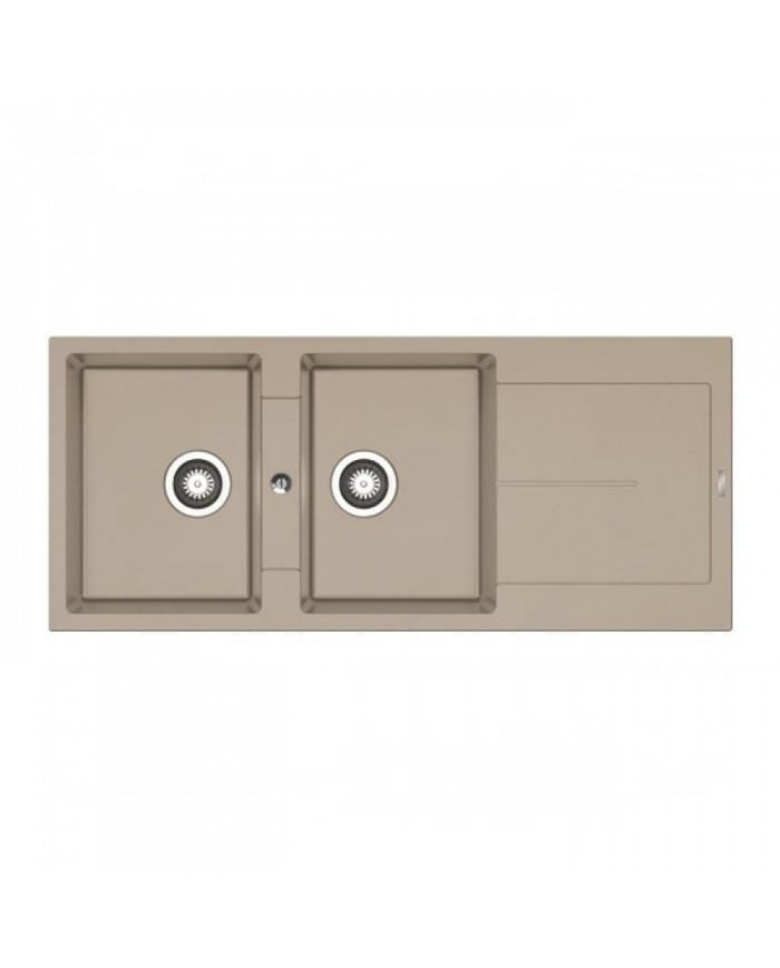 Νεροχύτης Pyramis Pyragranite Ένθετος Ithaka 2 B 1D (116x50)