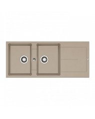 Νεροχύτης Pyramis Pyragranite Ένθετος Ithaka 2 B 1D (116x50)