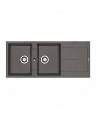 Νεροχύτης Pyramis Pyragranite Ένθετος Ithaka 2 B 1D (116x50)