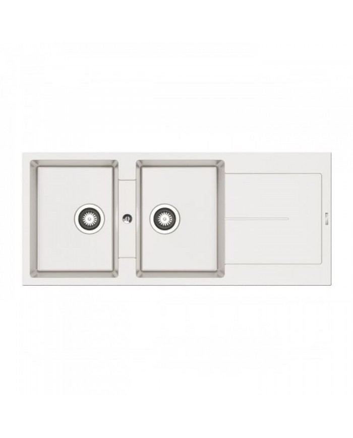 Νεροχύτης Pyramis Pyragranite Ένθετος Ithaka 2 B 1D (116x50)