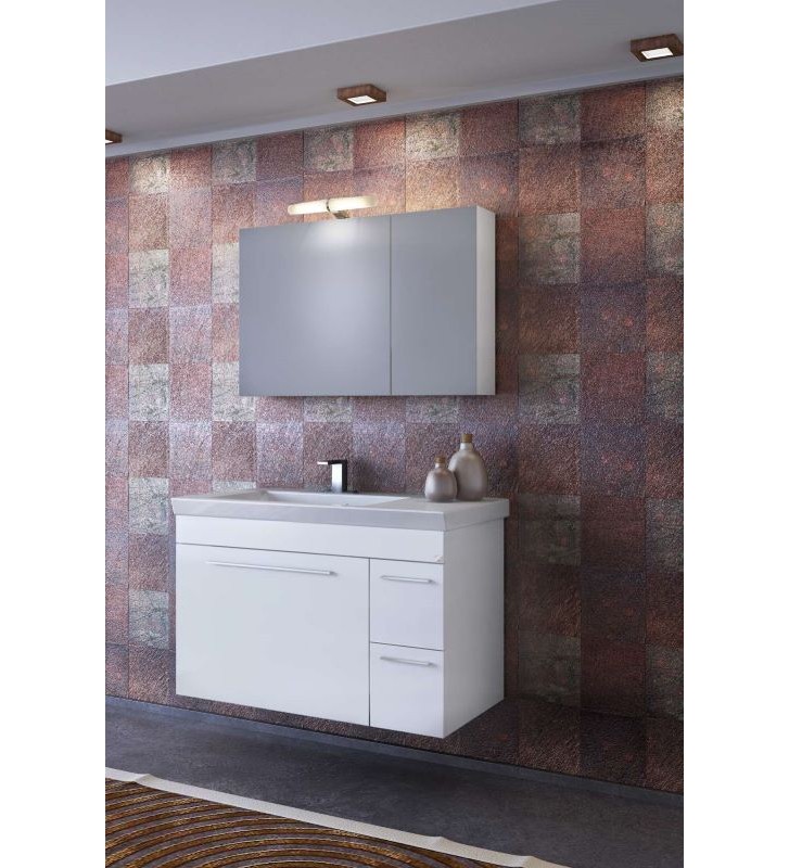 Έπιπλο Μπάνιου Drop STATUS 85 White