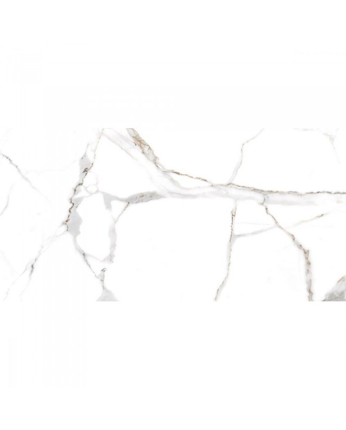 Πλακάκι Karag Calacata Century Rett Α' Διαλογής Γυαλιστερό Πορσελανάτο Γυαλιστερό 60x120cm (5206836079516)