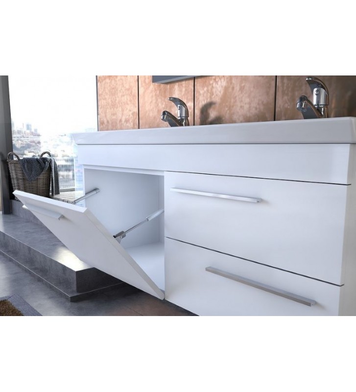 Έπιπλο Μπάνιου Drop STATUS 120 White