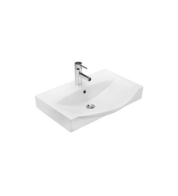 Bathroom Furniture Drop Senso 65 Hanging Furniture Stand, Washbasin, Mirror