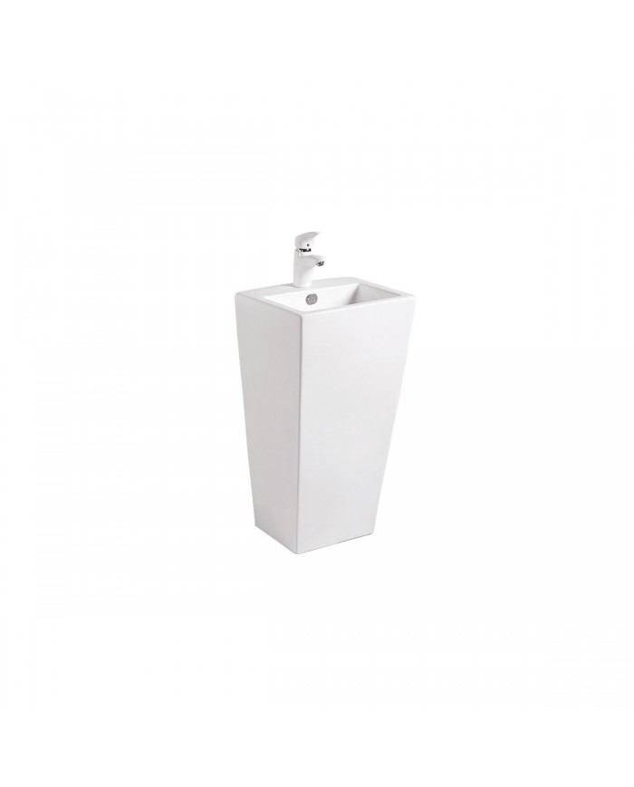 Porcelain Bathroom Sink Floor-Mounted Marais G 303 Karag 44x38x83cm