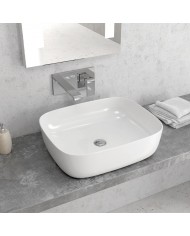 Porcelain Bathroom Sink Countertop LT 2143 Karag 49x39.5x15cm