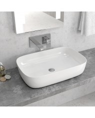 Porcelain Bathroom Sink Countertop LT 2143-P Karag 60x39x14.5cm