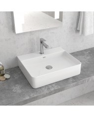 Νιπτήρας επικαθήμενος LT 2173-S KARAG 50x42x12cm