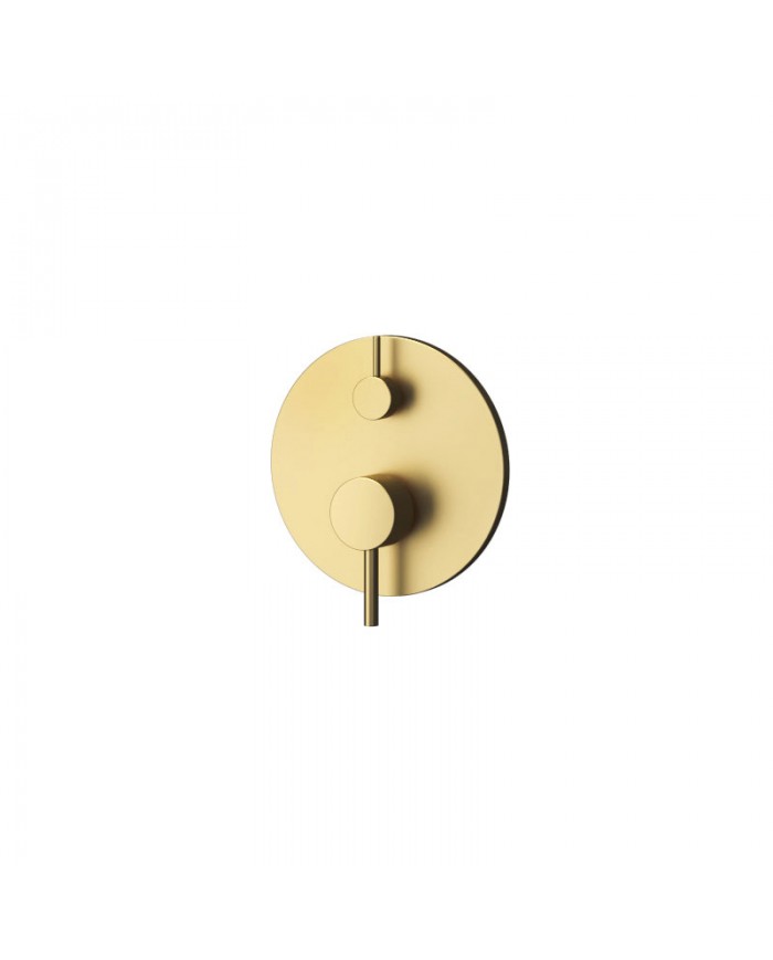 Built-in Shower Mixer 2 Outlets Artemis Oro BM34F02C Karag