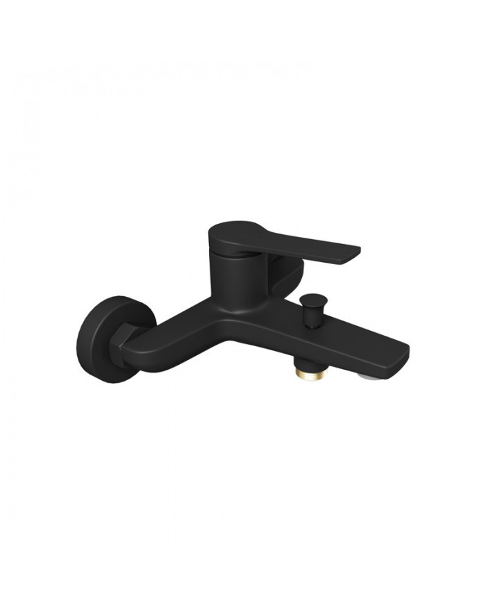 Bathroom Faucet with Telephone & Stand & Spiral Andare Nero WNX238073PA Karag