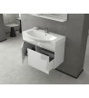 Bathroom Furniture Drop Senso 105 Hanging Furniture Stand, Washbasin, Mirror