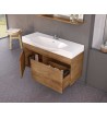 Bathroom Furniture Drop Senso 105 Hanging Furniture Stand, Washbasin, Mirror