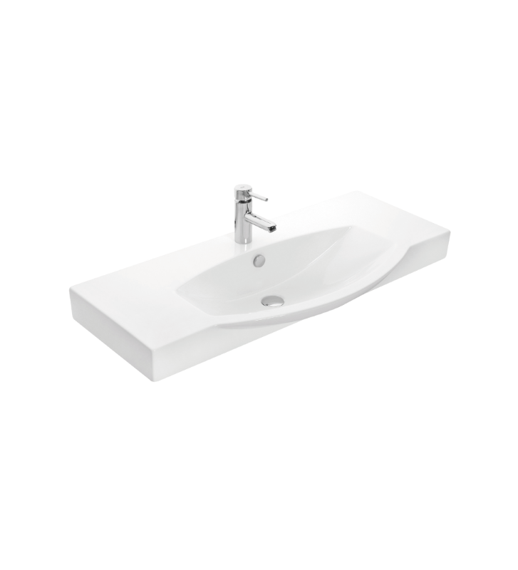 Bathroom Furniture Drop Senso 105 Hanging Furniture Stand, Washbasin, Mirror