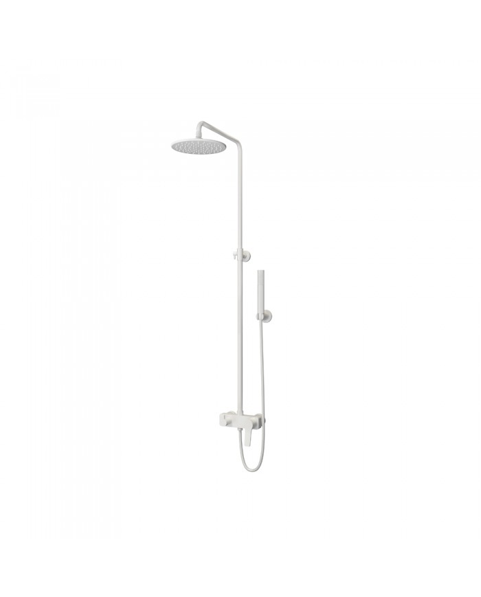 Στήλη Ντους Επεκτεινόμενη με Μπαταρία & Κώδωνα & Τηλέφωνο Andare Bianco WNW33R98PH Karag