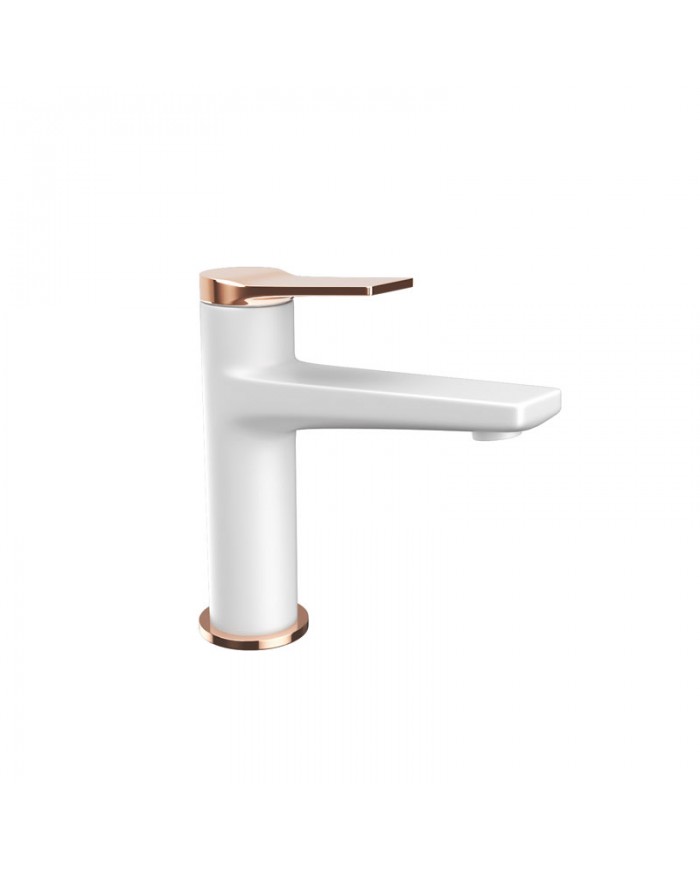 Andare Bianco Rose Gold basin mixer WNW168073PH-RG Karag