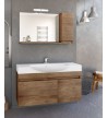 Bathroom Furniture Drop Senso 105 Hanging Furniture Stand, Washbasin, Mirror