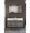 Bathroom Furniture Drop Senso 105 Hanging Furniture Stand, Washbasin, Mirror