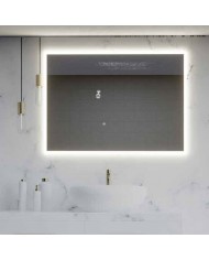 Καθρέφτης μπάνιου με κρυφό φωτισμό led Miletos Karag (60x80εκ.)