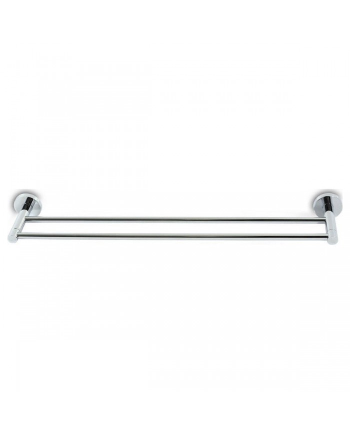 Διπλή πετσετοκρεμάστρα μπάνιου Artion 12048 Karag 64cm